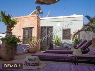 Riad restauré — Rabat — 1