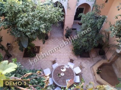 Riad restauré — Rabat — 2